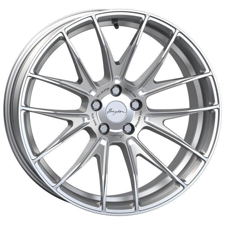 Breyton<br>Race GTX - Hyper Silver (20x10)